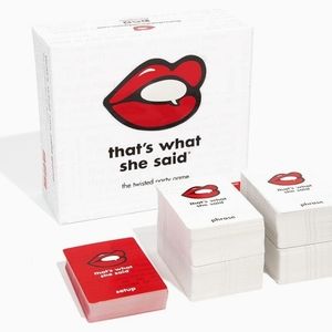 That's What She Said Card Game